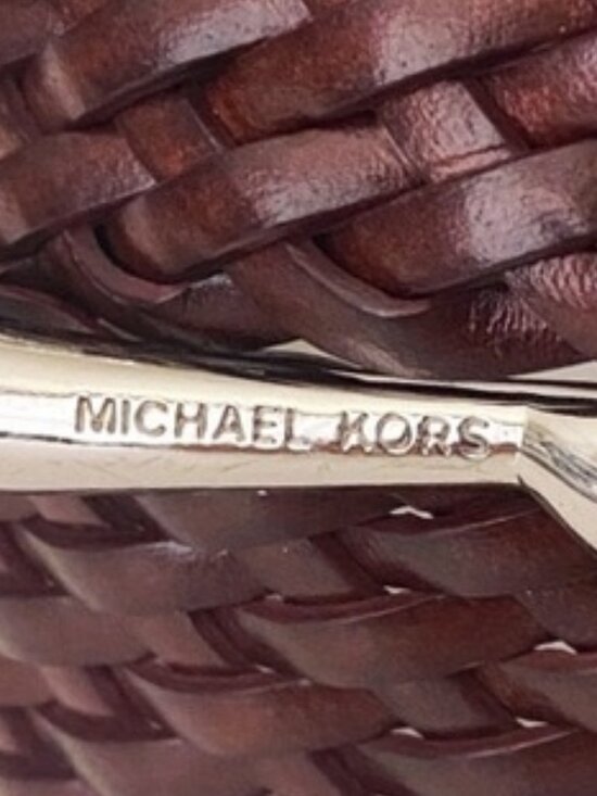 Michael Kors Woven Braided Leather Belt - NWT main image 8